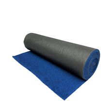 Carpet By The Foote 20oz Boat Bunk Board Carpet 24in. X12ft. Blue Black