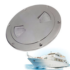 6 Inch Stainless Steel Deck Plate Round Inspection Access Cover For Marine Boat